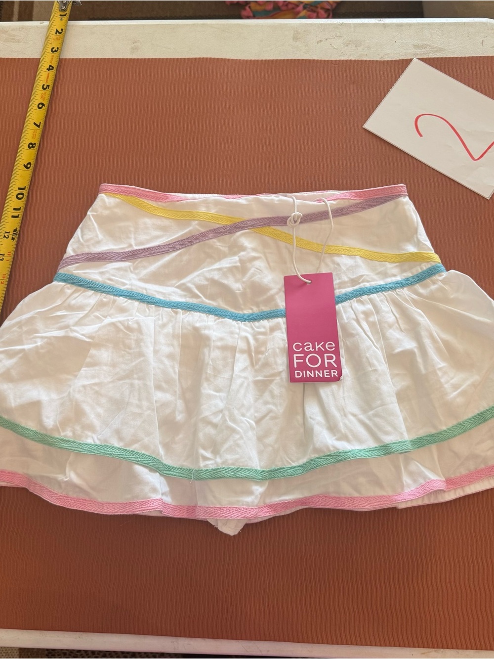Cake for Dinner
Juniper Multi Trim Skirt NWT SZ SMALL - Picture 13 of 13